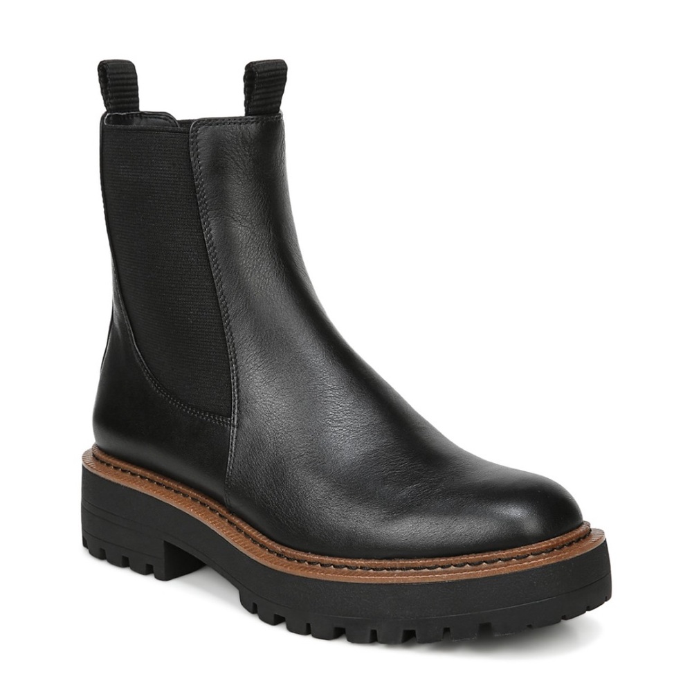 NWT Sam Edelman Black Leather Boots